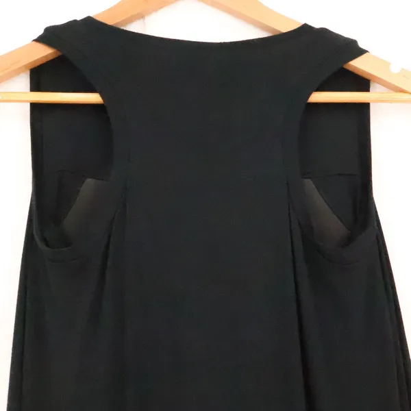 Shelfie Shoppe Black Sleeveless Maxi Dress Womens Size S Lagonlook Built-in Bra - Image 12