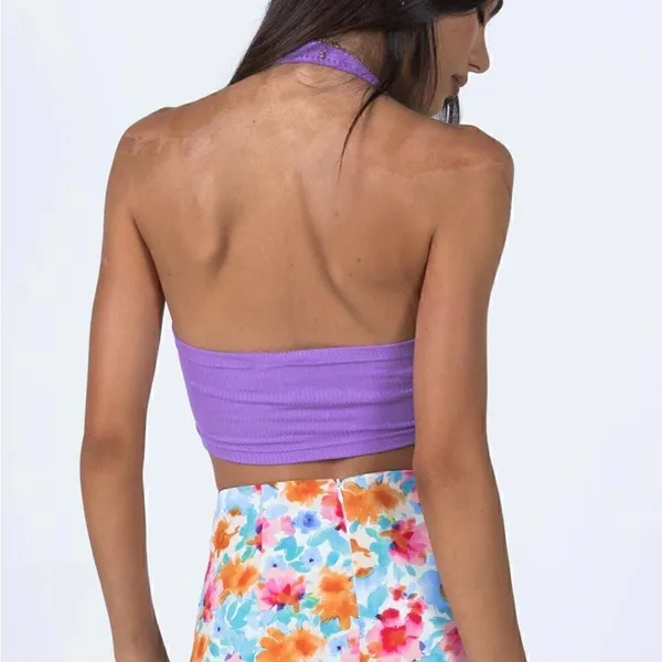 Princess Polly Sami Top Purple - Image 4