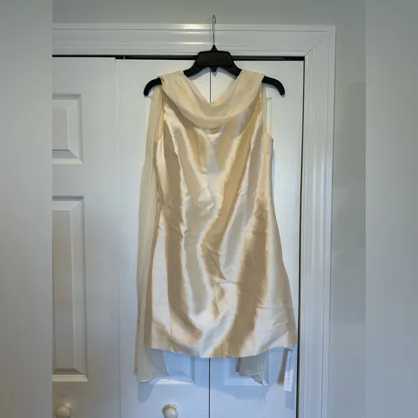 Reformation Ecru Dress - Image 6