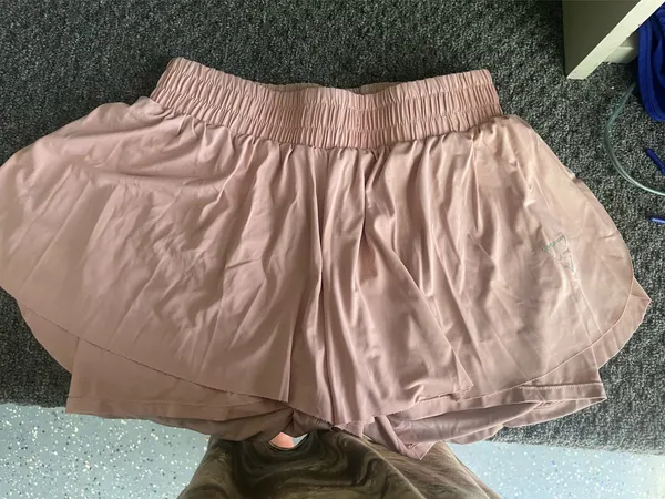 Pink Butterfly Shorts Amazon Flowy - Image 3