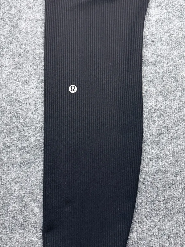 lululemon athletica Black Ribbed High-Rise Leggings - Image 3