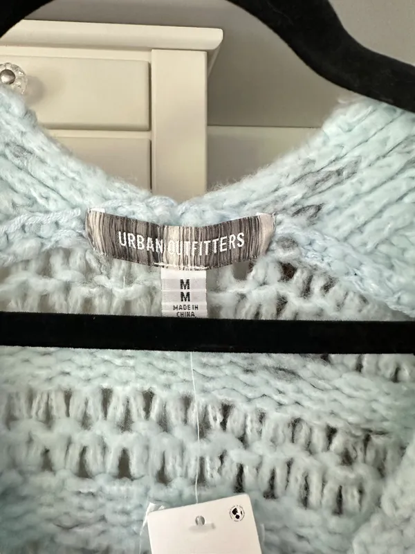 Urban Outfitters Chunky Blue Knit Sweater - Image 3