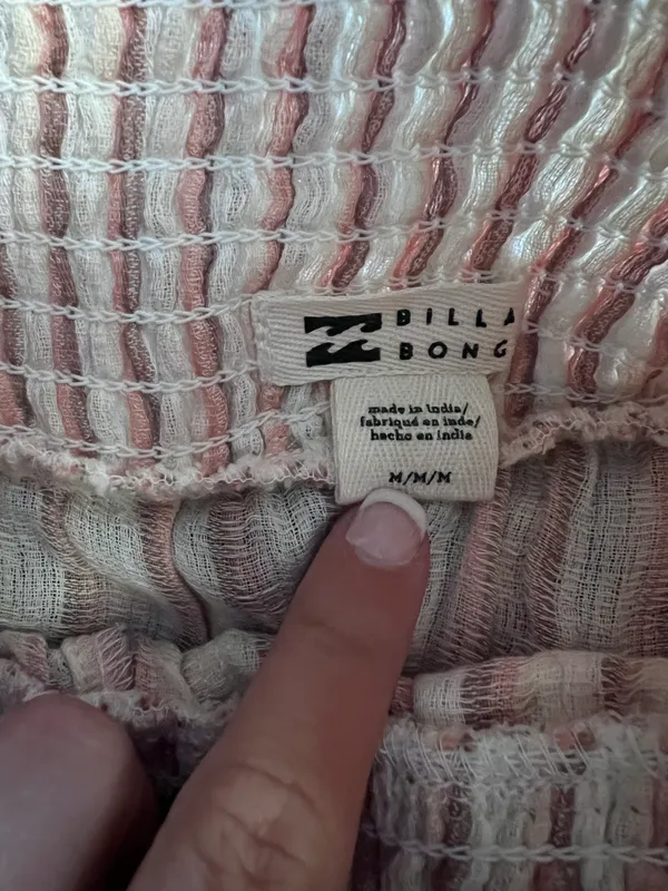 Billabong Stripped Pants - Image 2
