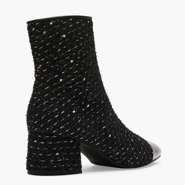 Steve Madden NEW Eiffel Bootie (Women) 8M, BLACK MULTI - Image 3
