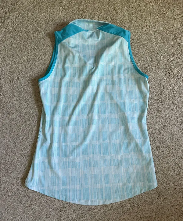 Adidas Women Sleeveless Golf Shirt - Image 2