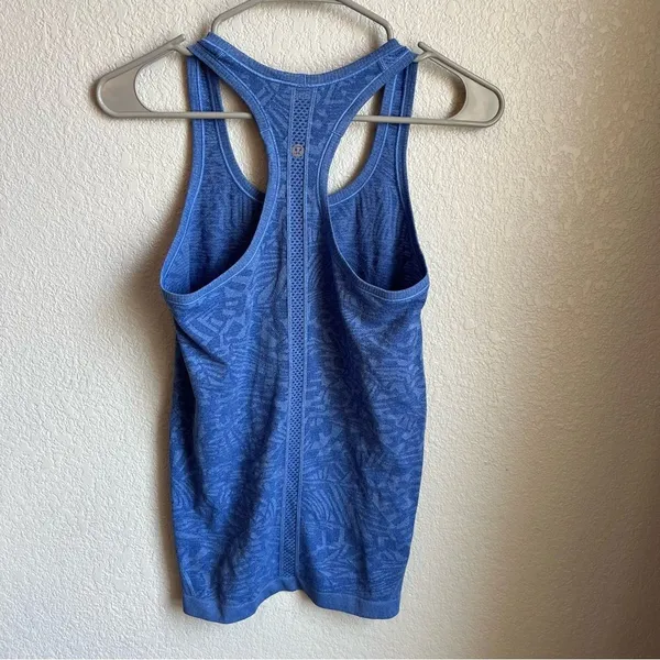 Lululemon Swiftly Tech Racerback Heathered Harbor Blue - Image 9