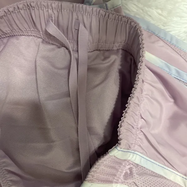 Nike Dri-Fit Women Purple Athletic Brief Lined Running Short Pants.Size-… - Image 9
