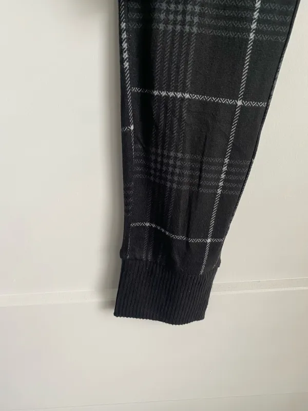 NWOT Honeydew Super Soft 2 Piece Pajama Set Black Plaid Long Sleeve Pant M - Image 5