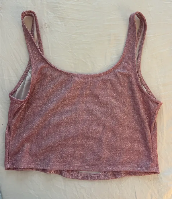 Pink Altar’d State Sparkly Top - Image 2