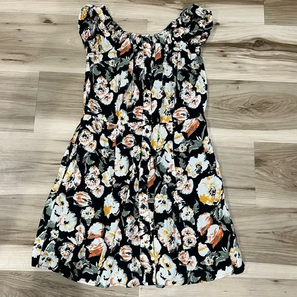 Free People Italian Breeze Floral Print Off Shoulder Dress Women’s 6 - Image 2