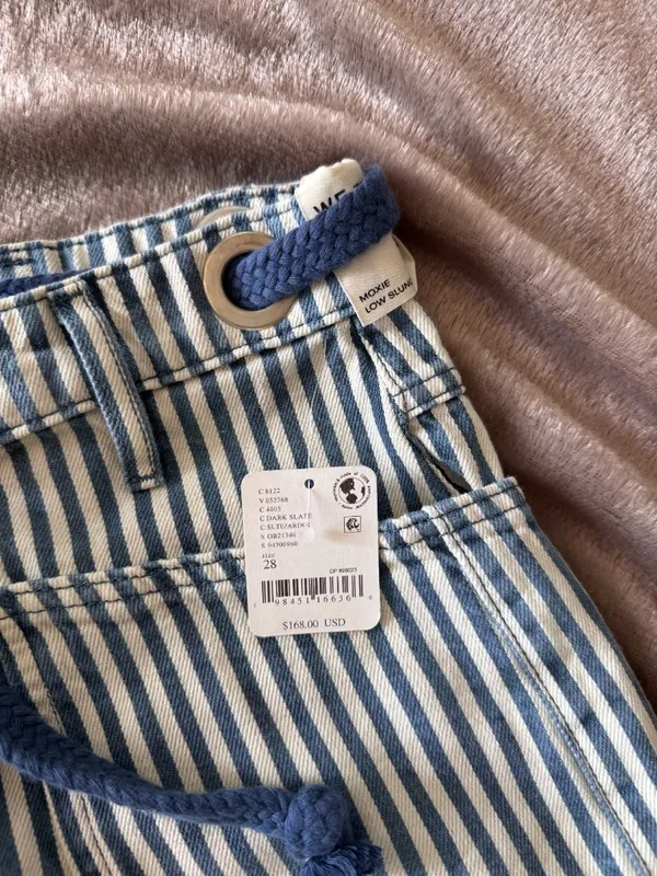 Free People We the Free Barrel Leg Moxie Pant size 28 - Image 6