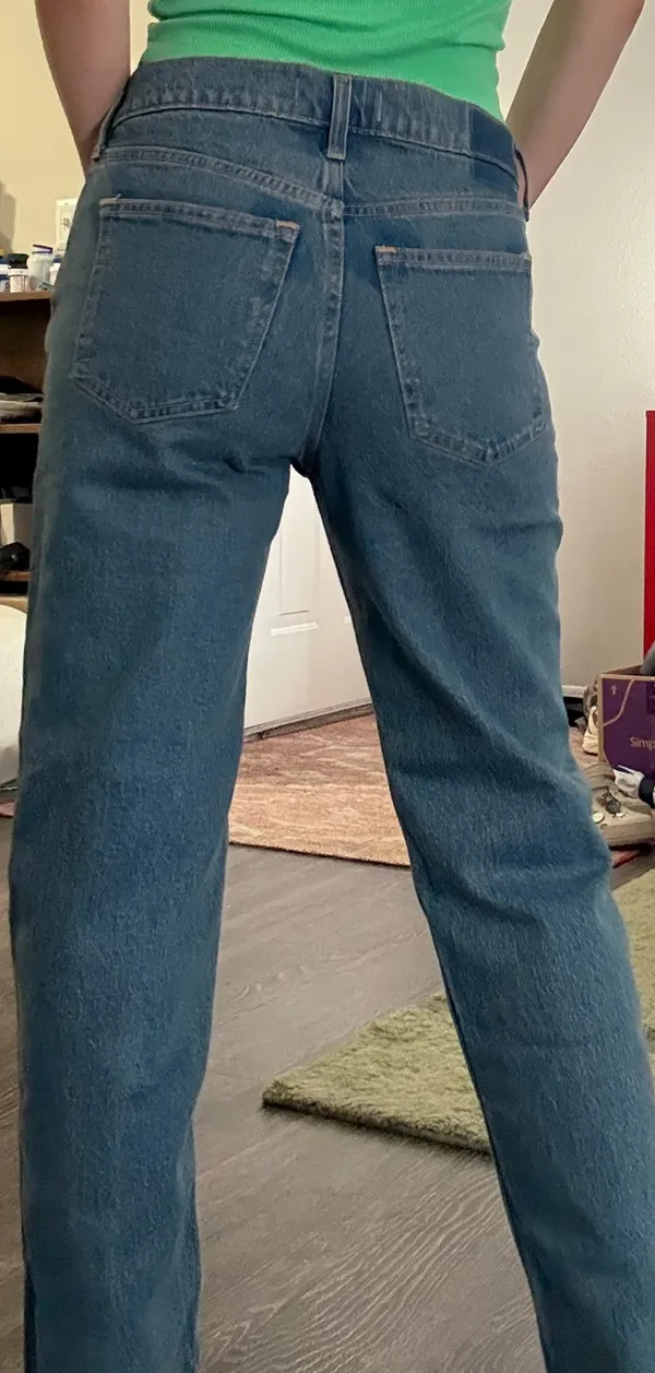 Abercrombie Mid-Rise Jeans Straight 90s - Image 2