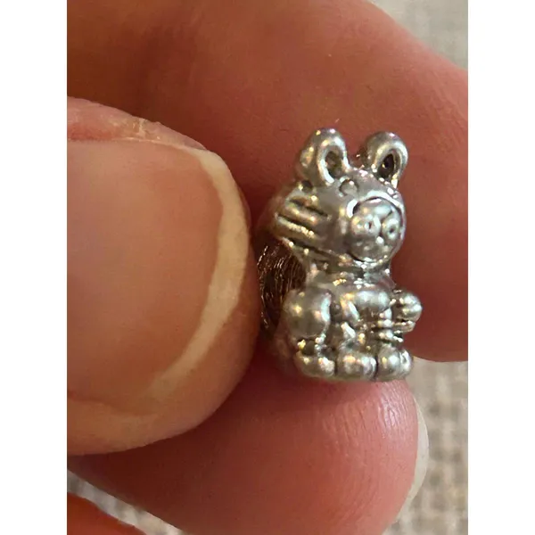 A213 bead charm braclete 925 sterling silver Gray - Image 4