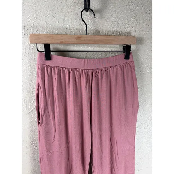 Kyte Baby Women’s Bamboo Pajama Set Size XS Pink Matching Top Pants Loungewear - Image 10