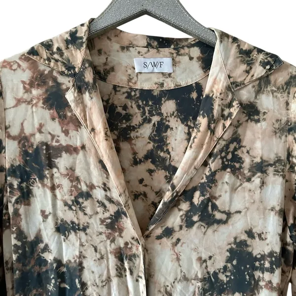 Revolve S/W/F Tie Dye Tie Waist Jumpsuit in Rejuvenation - Image 6