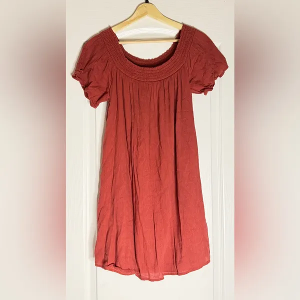 Abercrombie & Fitch Rust Color Mini Dress - Image 4