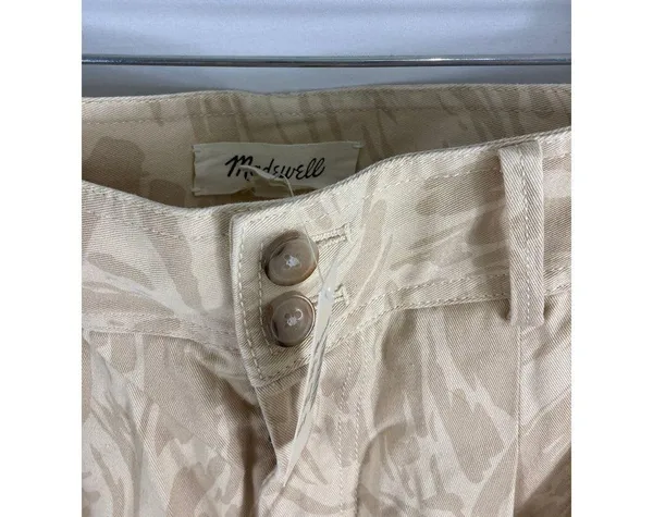 NWT Madewell Pleated Shorts in Brushing Up Size 4 - Image 6