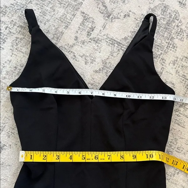 Lulus Melora Black Sleeveless Maxi Dress Size XS NWT Wedding Formal Black Tie - Image 6