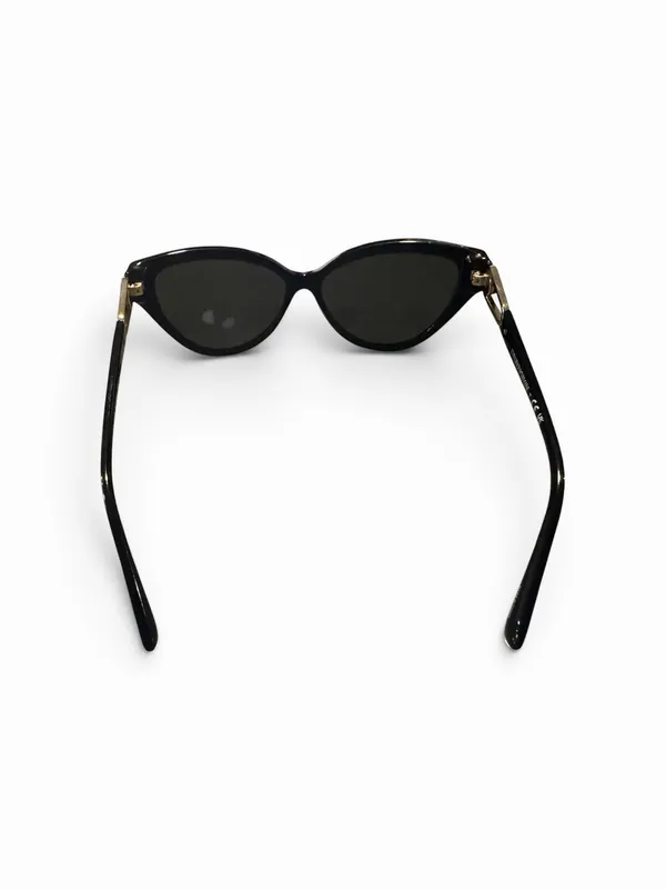 Emporio Armani Black‎ Cat-Eye Sunglasses with Case and Accessories - Image 6
