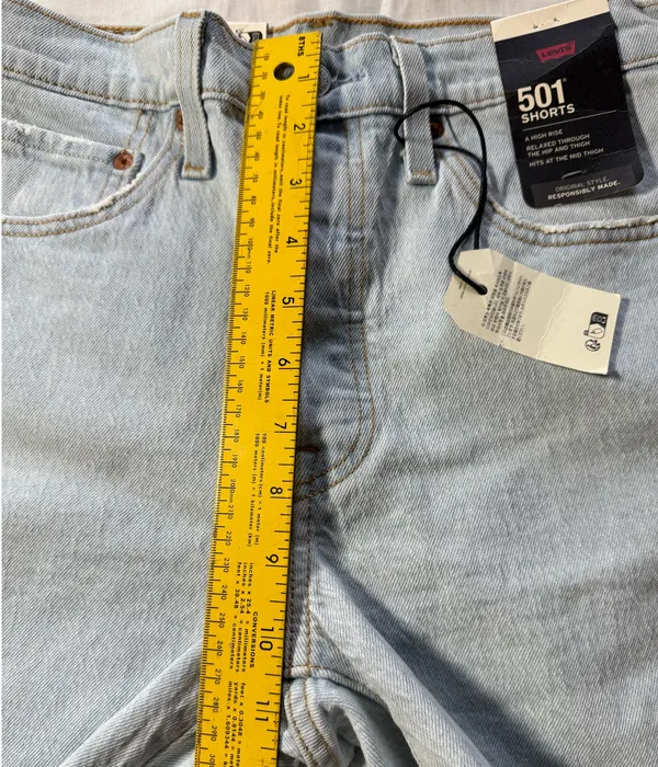 501 Levi’s High-Rise Shorts Premium Denim - Image 10