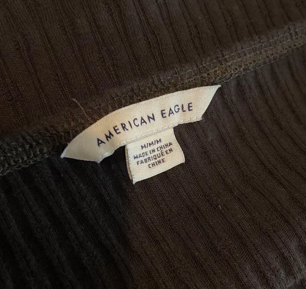 American Eagle Strapless Crop Top - Image 3