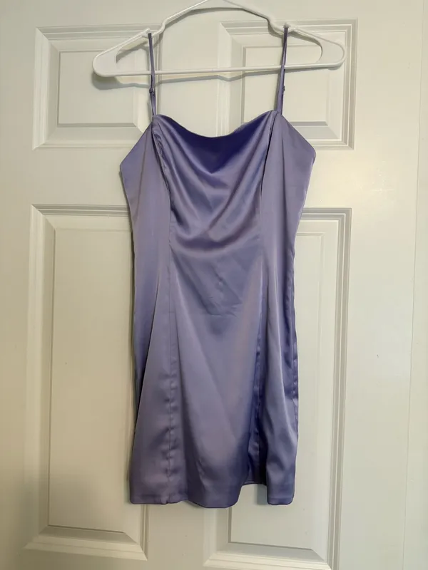 Sunday Best Aritzia Lavender Purple Mini Dress - Image 2