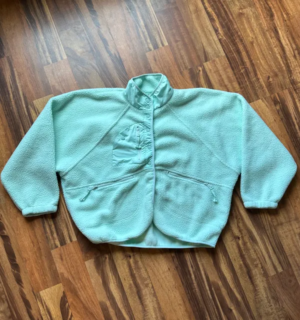 FP Movement Hit the Slopes Fleece Jacket in Jade Ice Mint Green - Image 5