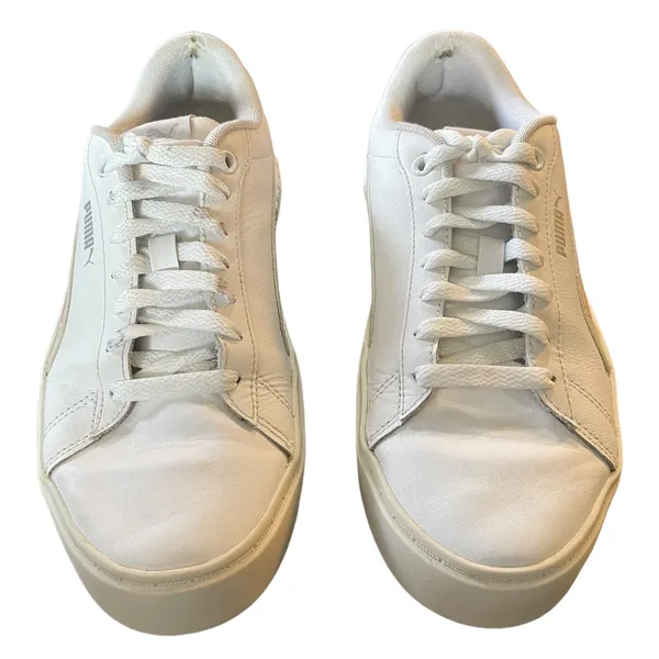 Puma Jada Holographic White Sneakers Size 8.5 - Image 3