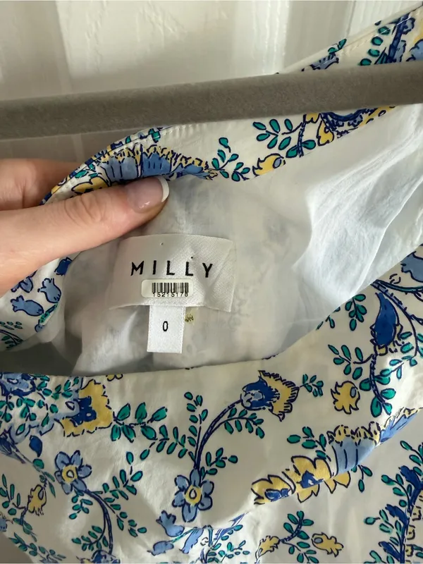 Milly of New York Brinlee Paisley Dress Size 0 - Image 4