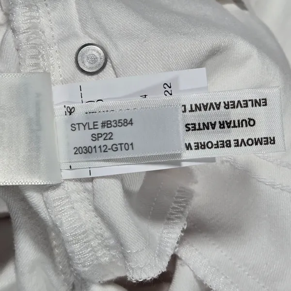 J.Crew 9" Toothpick Skinny Jeans White Size 29 B3584 SP22‎ Ankle Denim - Image 9