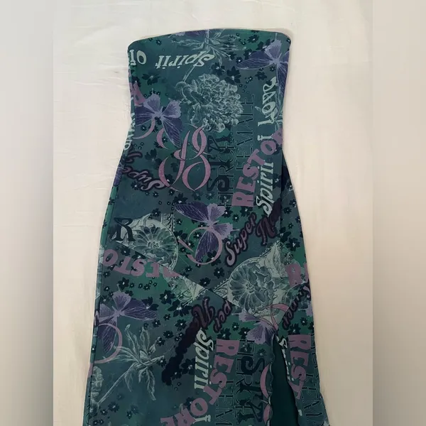 COPY - Urban Outfitters Floral Graphic Maxi Dress - Image 4
