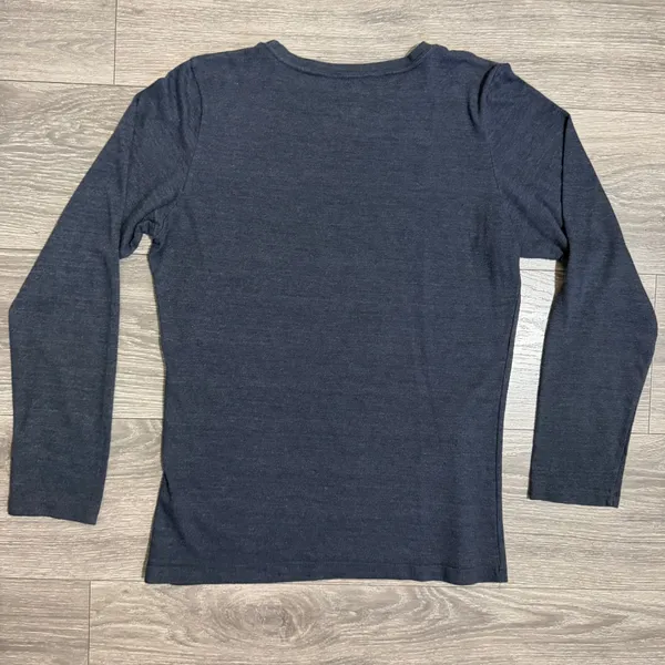 5th & Ocean Boston Red Sox Long Sleeve Graphic Tee XL Slim Fit Charcoal Gray Womens Baseball - Image 3