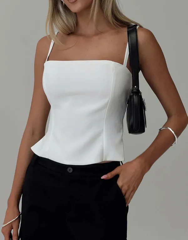 Showpo White Top  - Image 2
