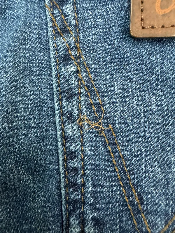 Wrangler Bailey High Rise Trousers Denim Jeans Size 32x32 - Image 6