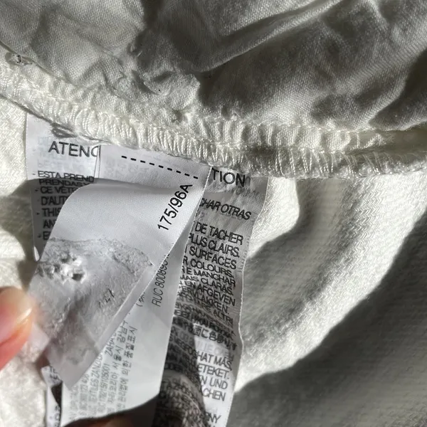 Cute Zara White Button Up Long Sleeve Shirt - Image 6