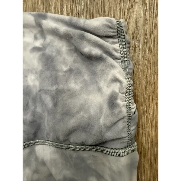 Lululemon Align‎ Cross Waist Crop Legging Diamond Dye High Rise Gray Size 4 - Image 5