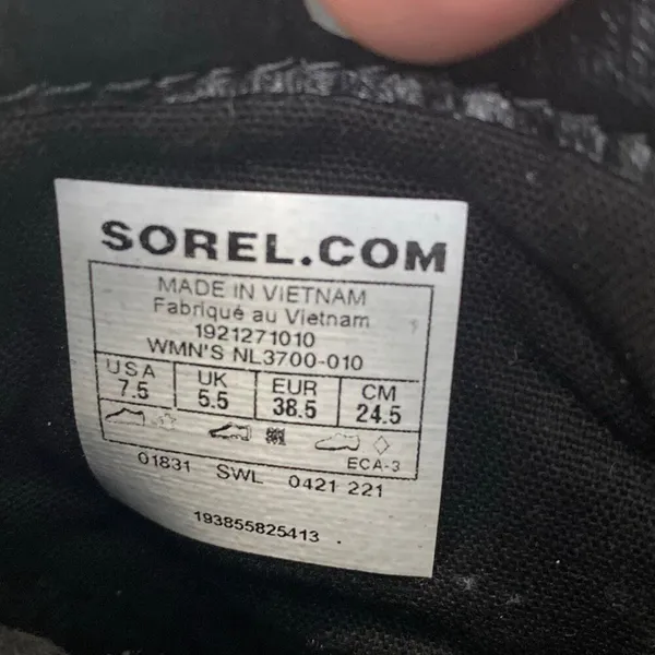 Sorel Lennox women’s combat boot women’s size 7.5 - Image 11