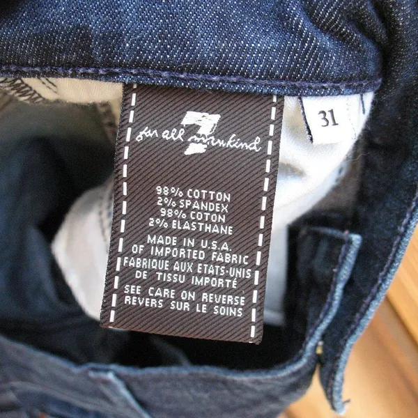 7 for all mankind 7FAM Cropped Dojo Jeans - Image 9