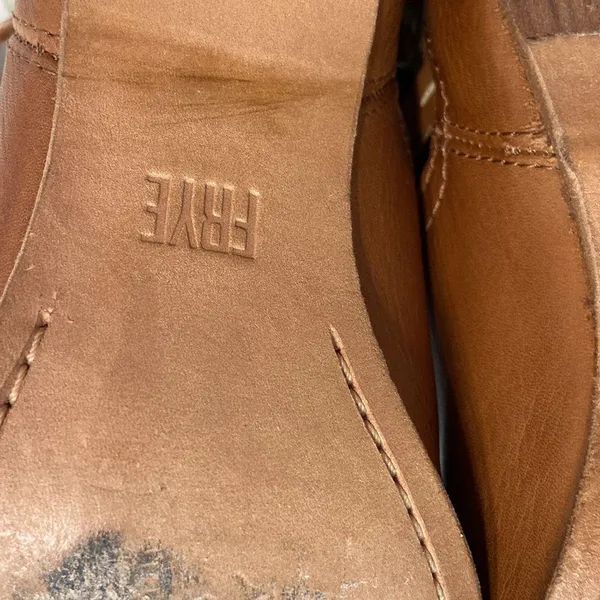 FRYE Bootie’s size 9 color tan/ brown see all photos of the boots - Image 9