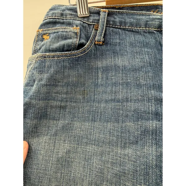 Vintage Y2K Abercrombie Flare Jeans Womens 4 Low Rise 100%‎ Cotton 2000s - Image 6