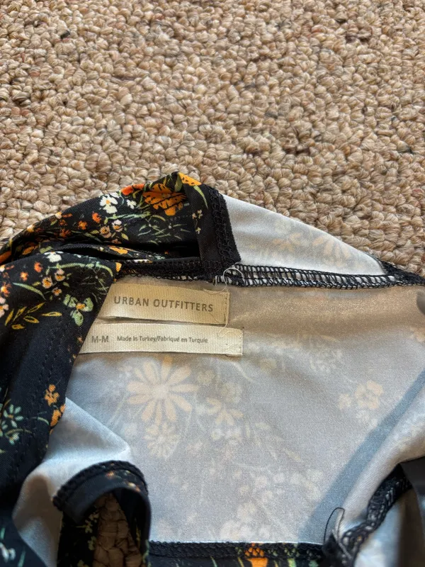 Black floral halter urban outfitters - Image 5