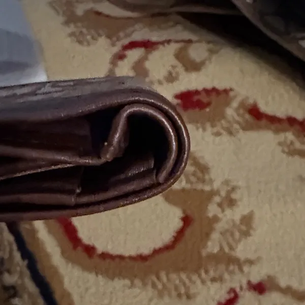 Christian Dior Brown and‎ Tan Patterned trotter wallet - Image 4