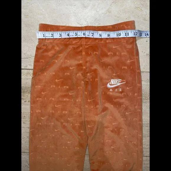 Nike Women's Air Velour Mid-Rise Slim‎ Fit Flare Pants Size S - Image 5