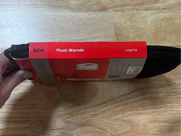 NWT ClimateRight by Cuddl Duds Black Thermal Base Layer Leggings Small - Image 5