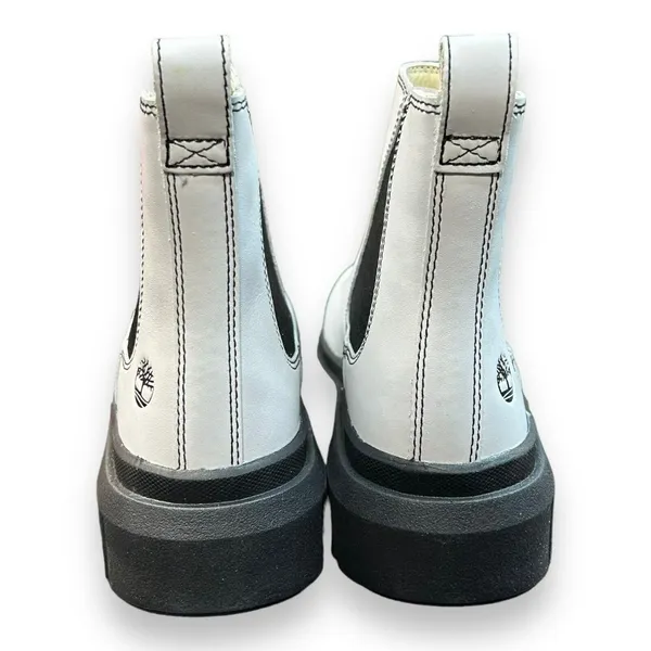 Women's‎ Timberland Greyfield Chelsea White Full Grain Pull on Boot TBOA5U4TL77 - Image 3