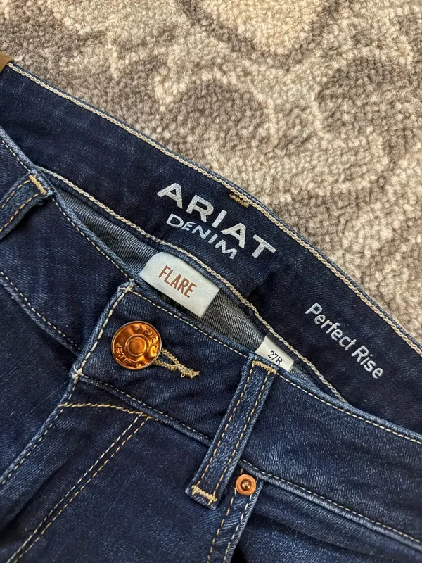 Ariat Ultra Stretch Perfect Rise Katie Flare Jeans - Image 4