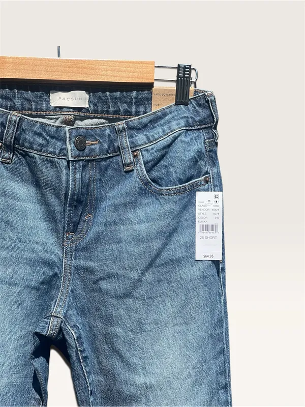 PacSun Jade Low Rise Bootcut Jeans Size 26 Short NWT - Image 4