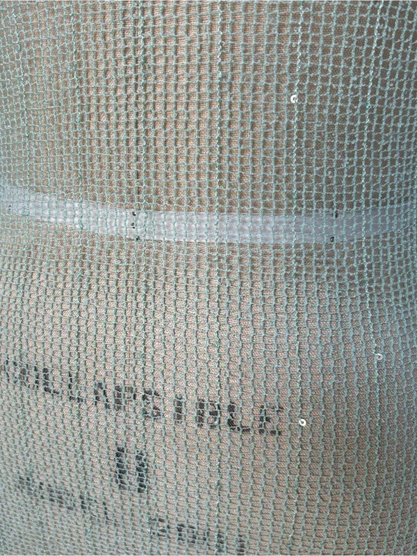 White Fox Boutique Mint Green Sheer Knit Slip - Image 2