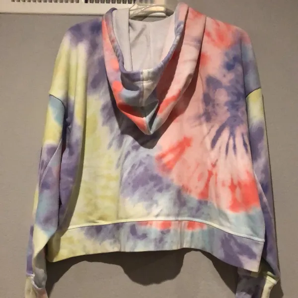 Nike Dri-FIT Get Fit Women's Tie-dye Pullover Training Hoodie, M - Image 9