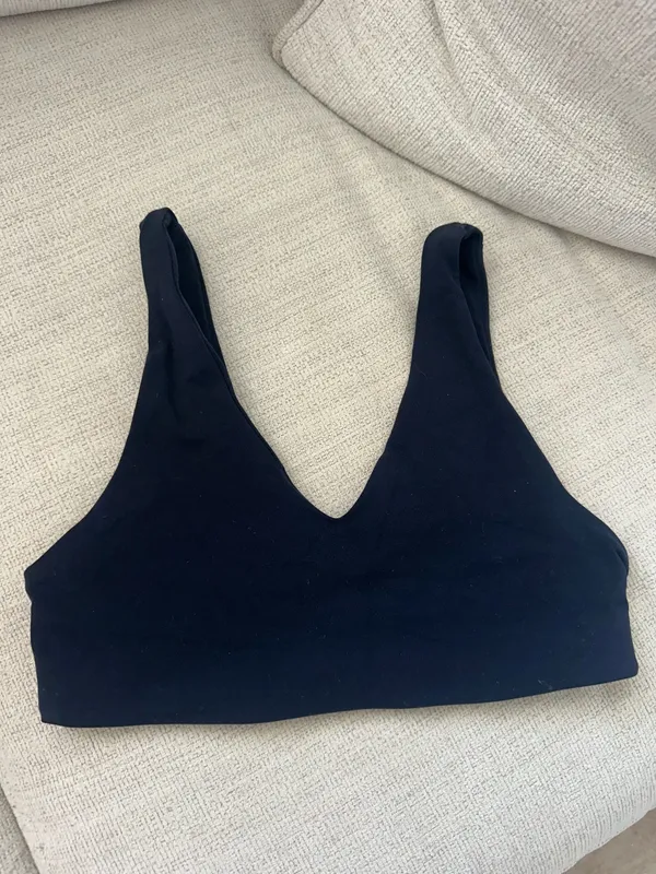 Splits59 Scoop Back Bra Navy - Image 4